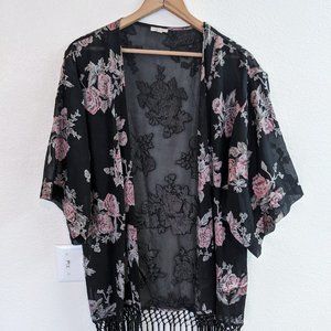 Lily Loves Floral Embroidered Cover-Up